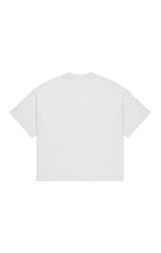 SOUTH TEE - Marl Grey / Green