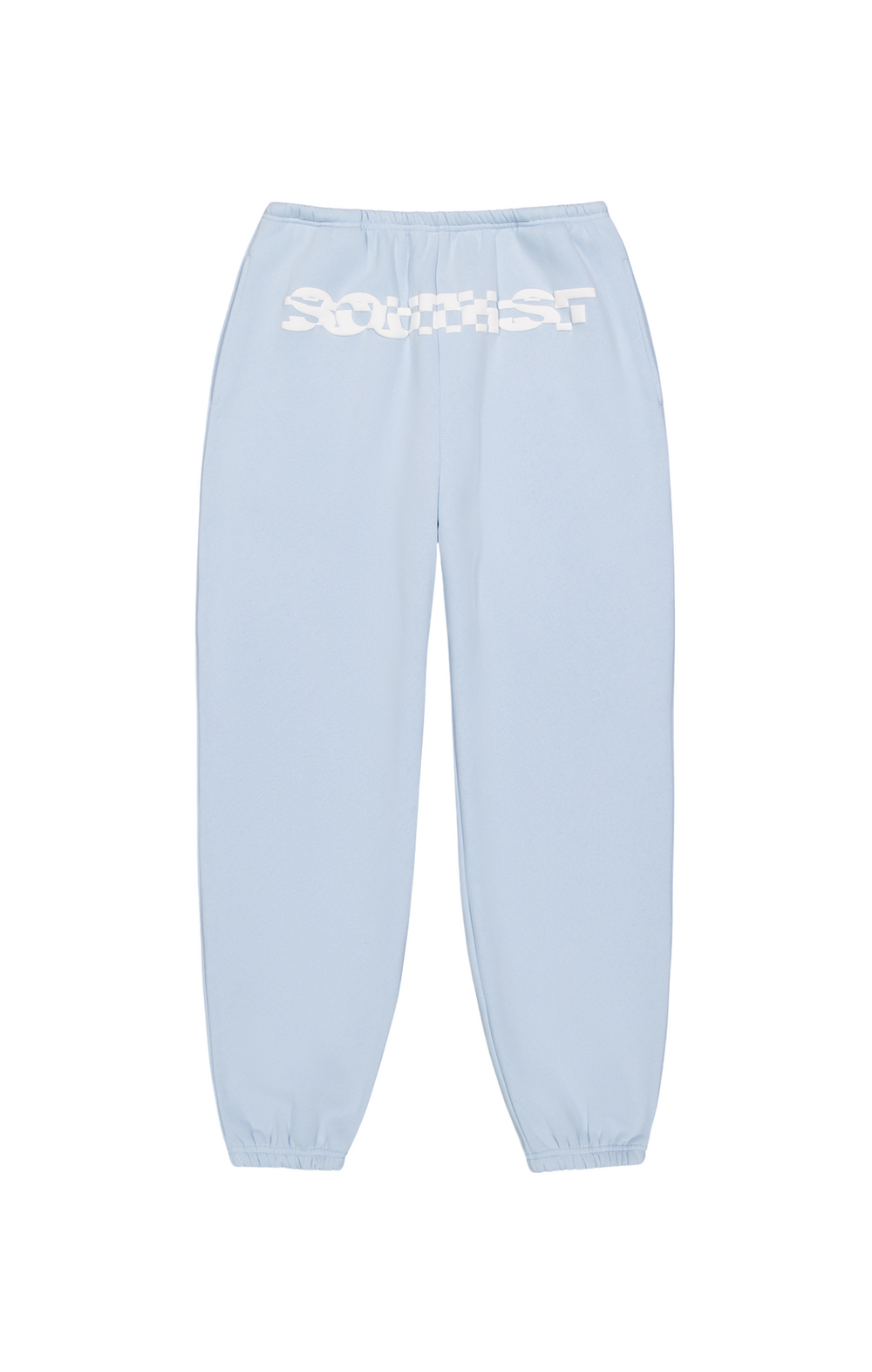 DISTORT SWEATPANTS - Baby Blue
