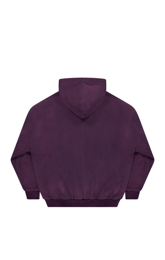 SIGNATURE HOODY - Plum