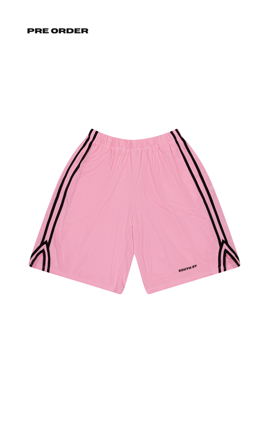 SST MESH SHORTS LONG - Pink