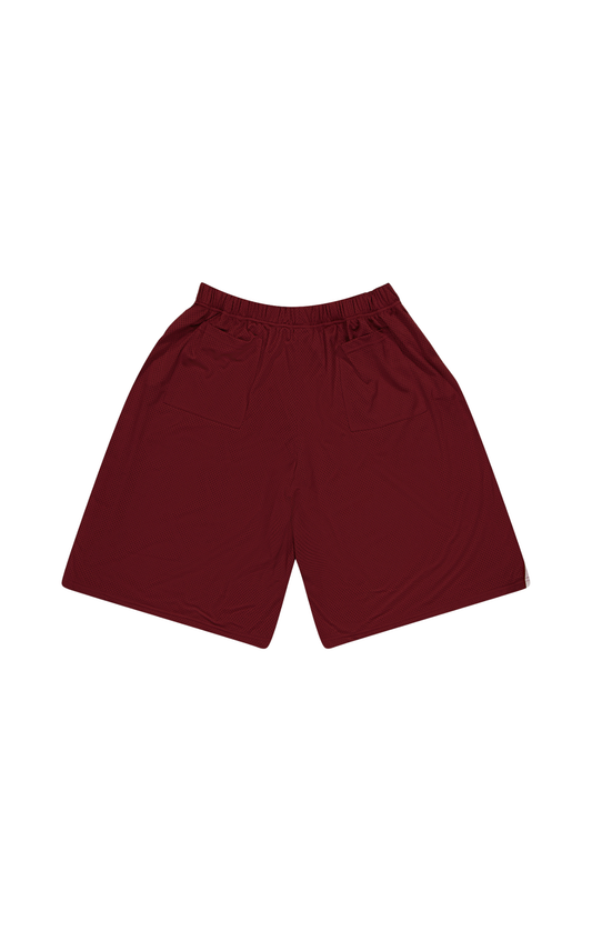 SST MESH SHORTS LONG - Wine
