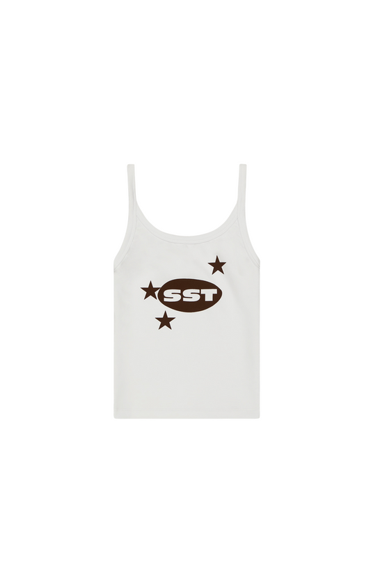 SST STAR TANK - White