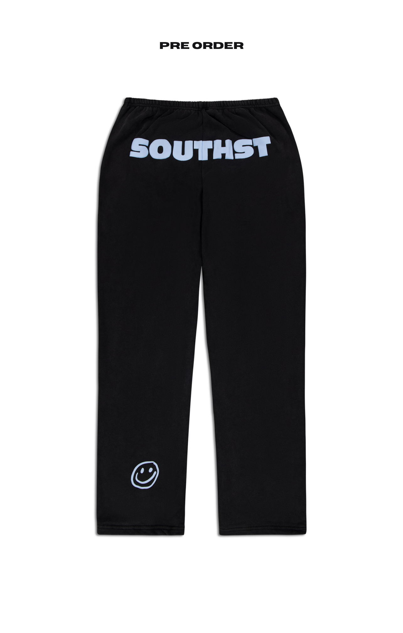 SUNDAY STRAIGHT LEG SWEATPANTS - Washed Black