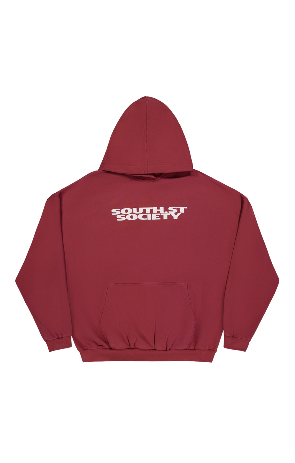 SOCIETY HOODY - Wine