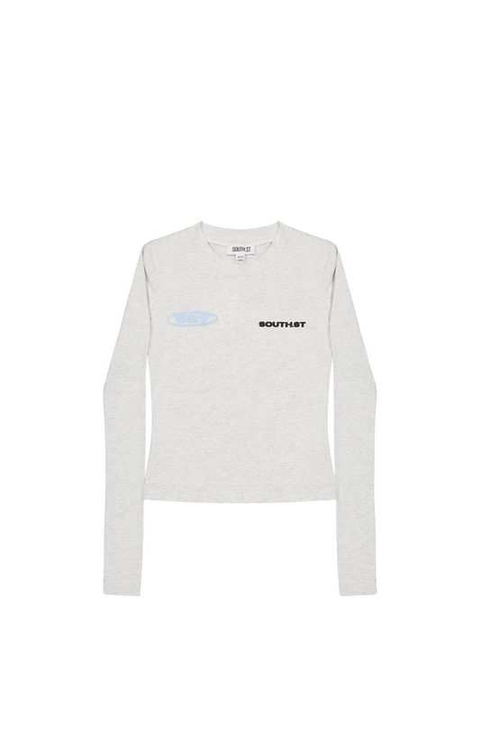 COMPETE TOP - Marl Grey