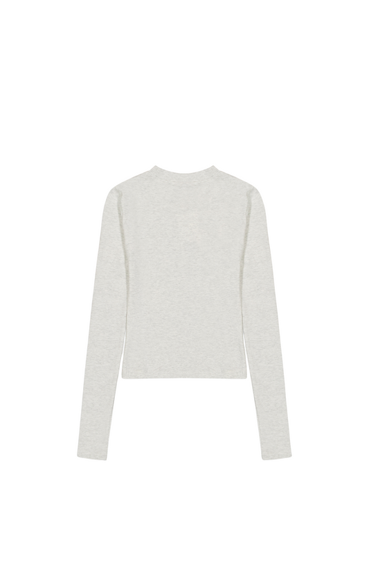 COMPETE TOP - Marl Grey