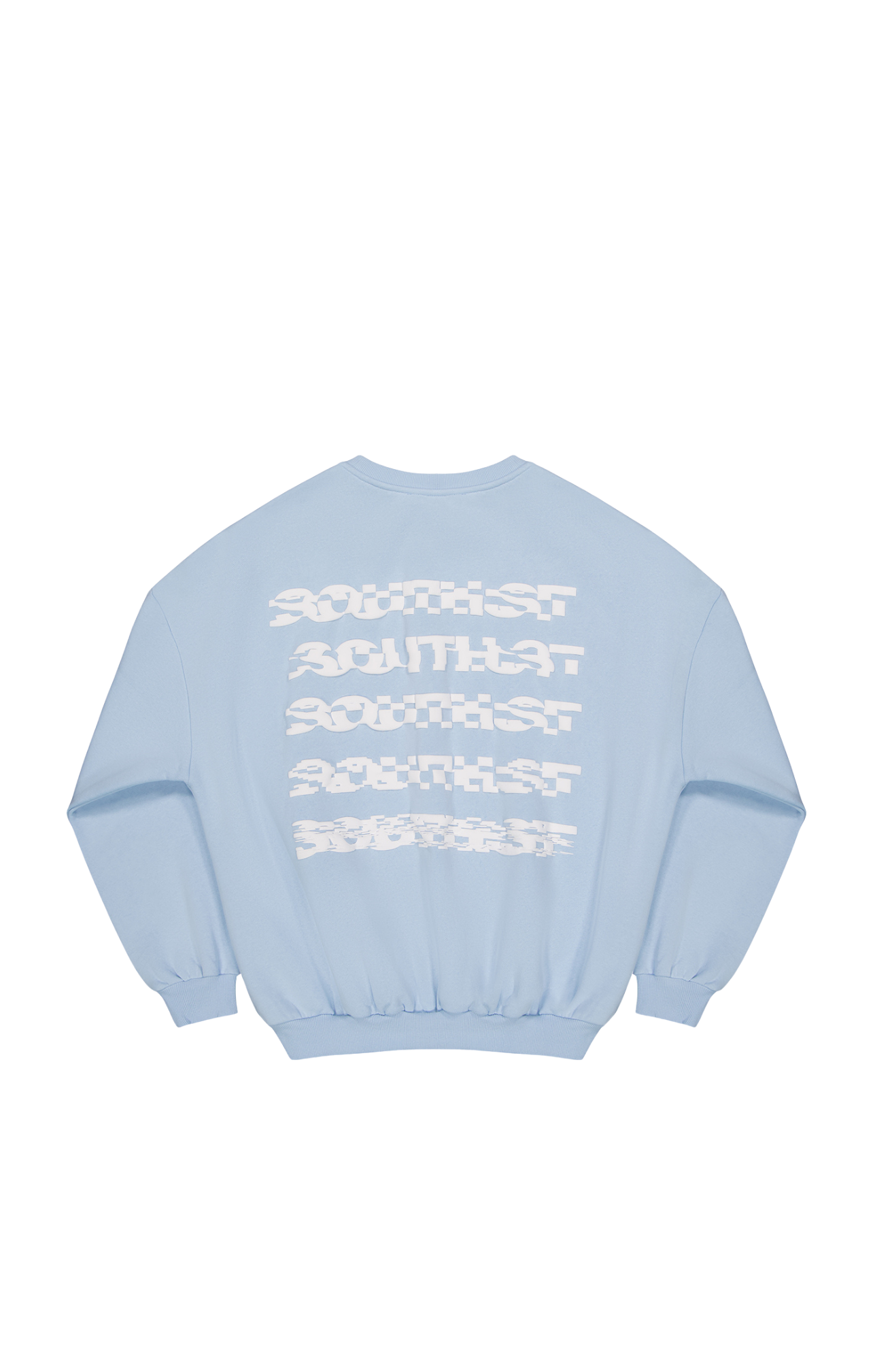 DISTORT SWEATSHIRT - Baby Blue