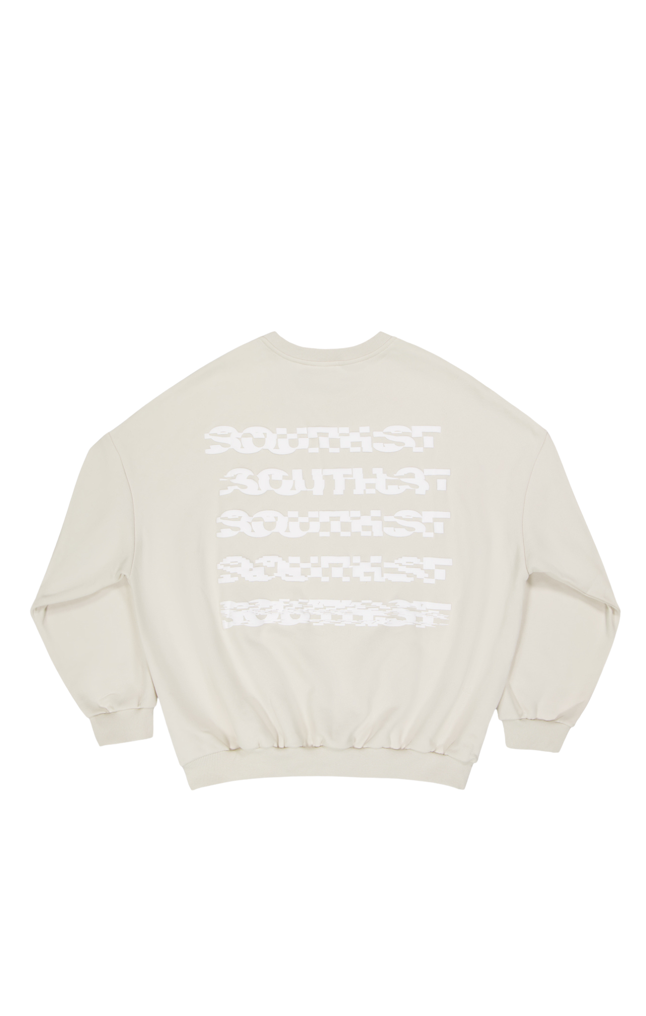 DISTORT SWEATSHIRT - Bone
