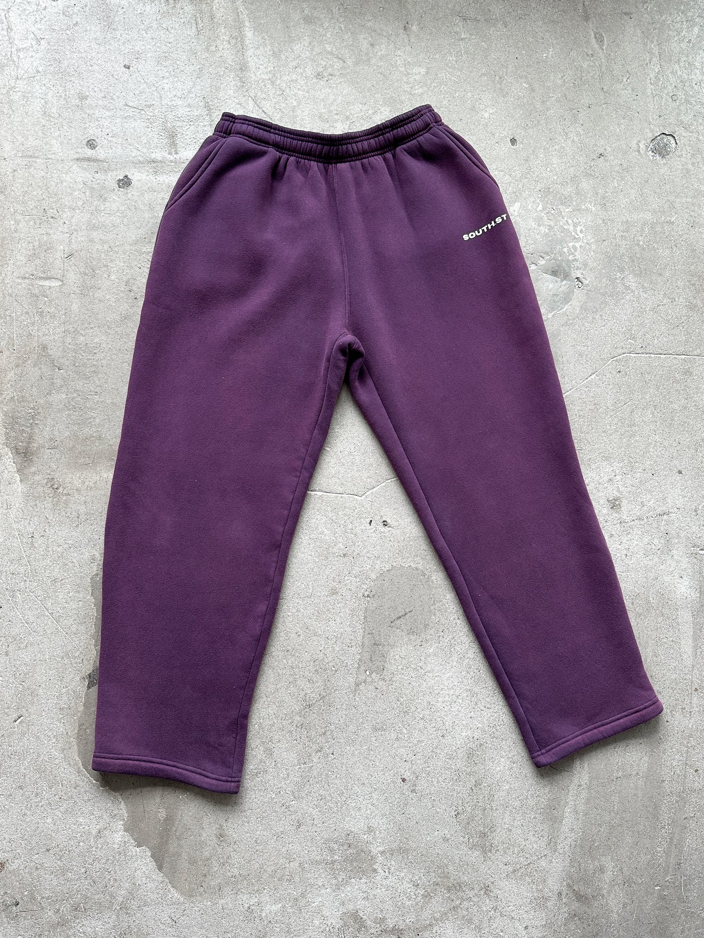 SIGNATURE SWEATPANTS - Plum