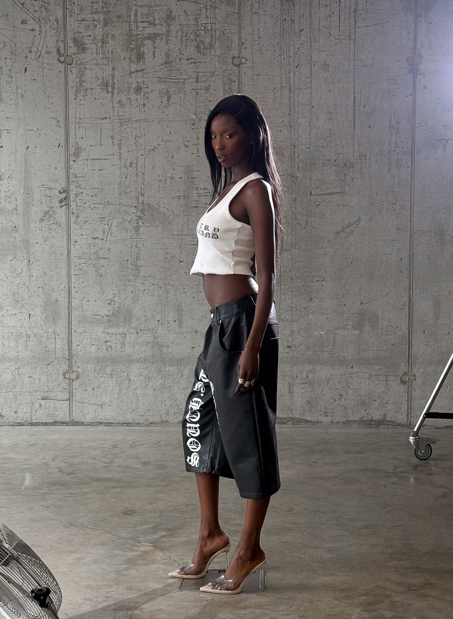 CASEY X SST LEATHER SHORTS