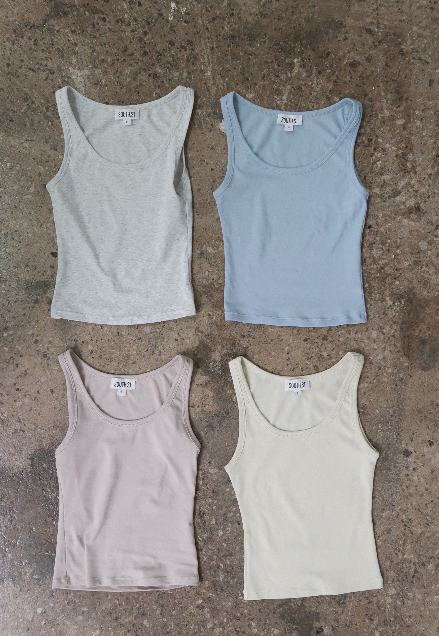SST TANK - Marl Grey