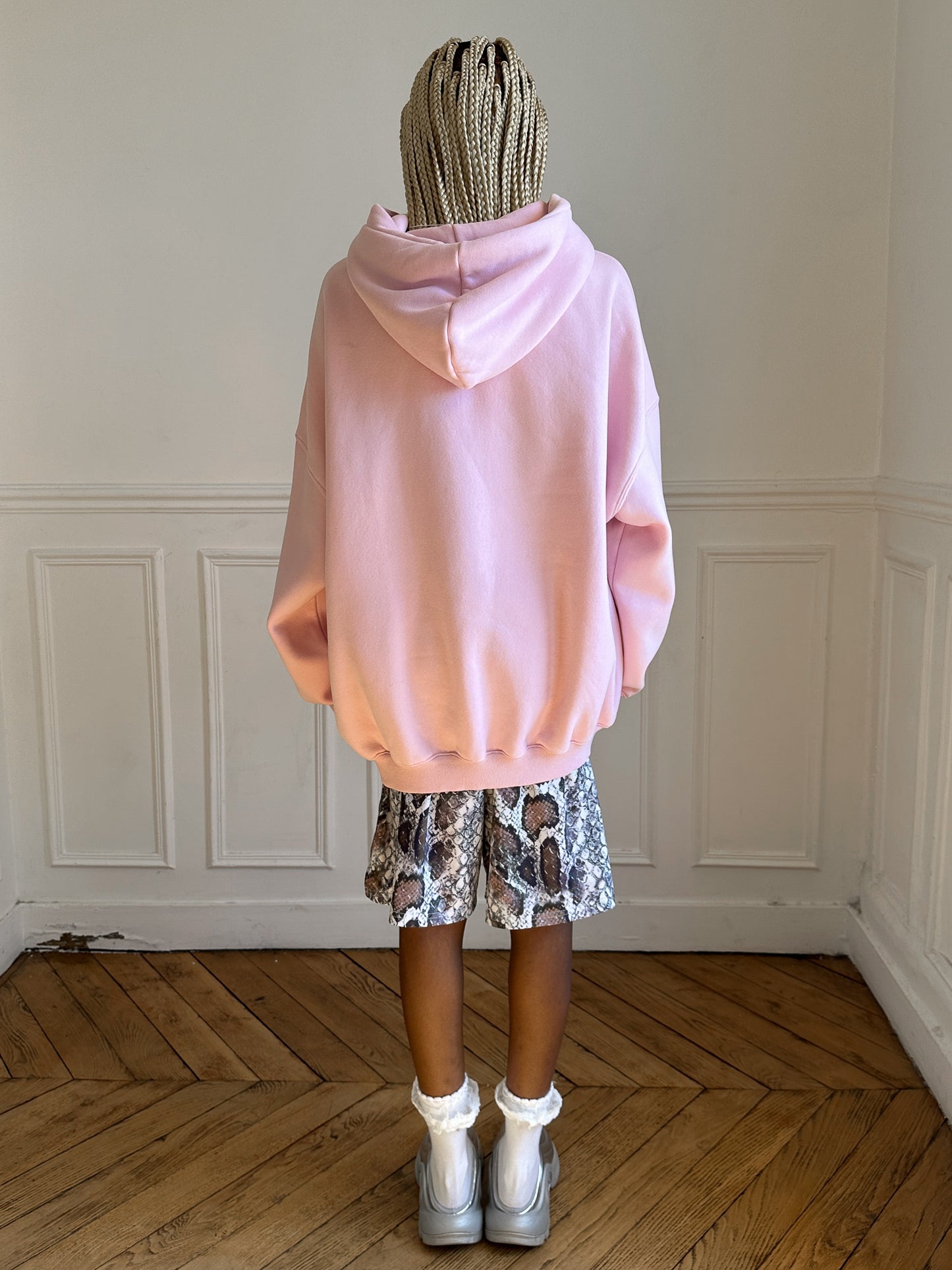 SST STAR HOODY - Pink