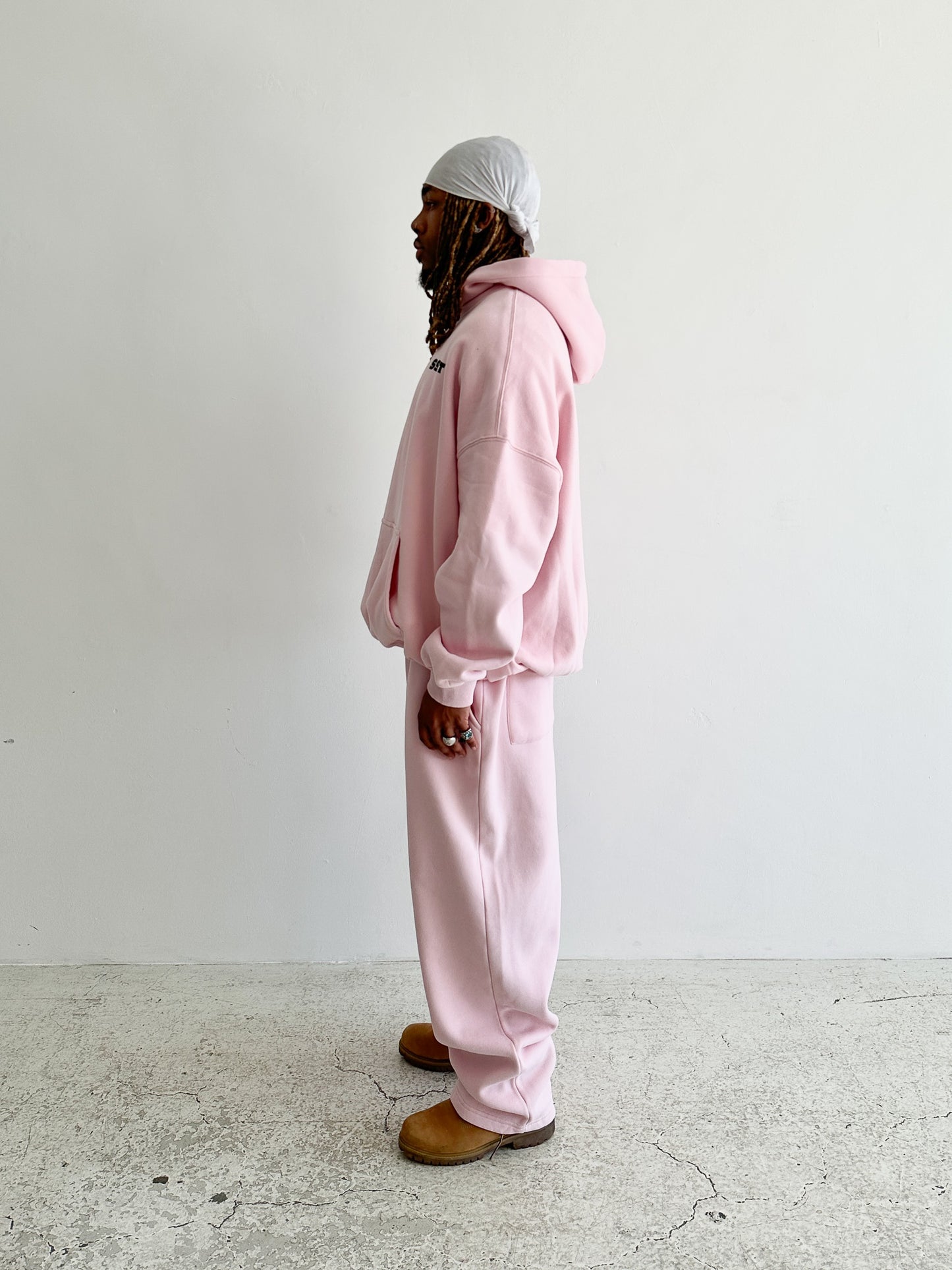 SST STAR HOODY - Pink