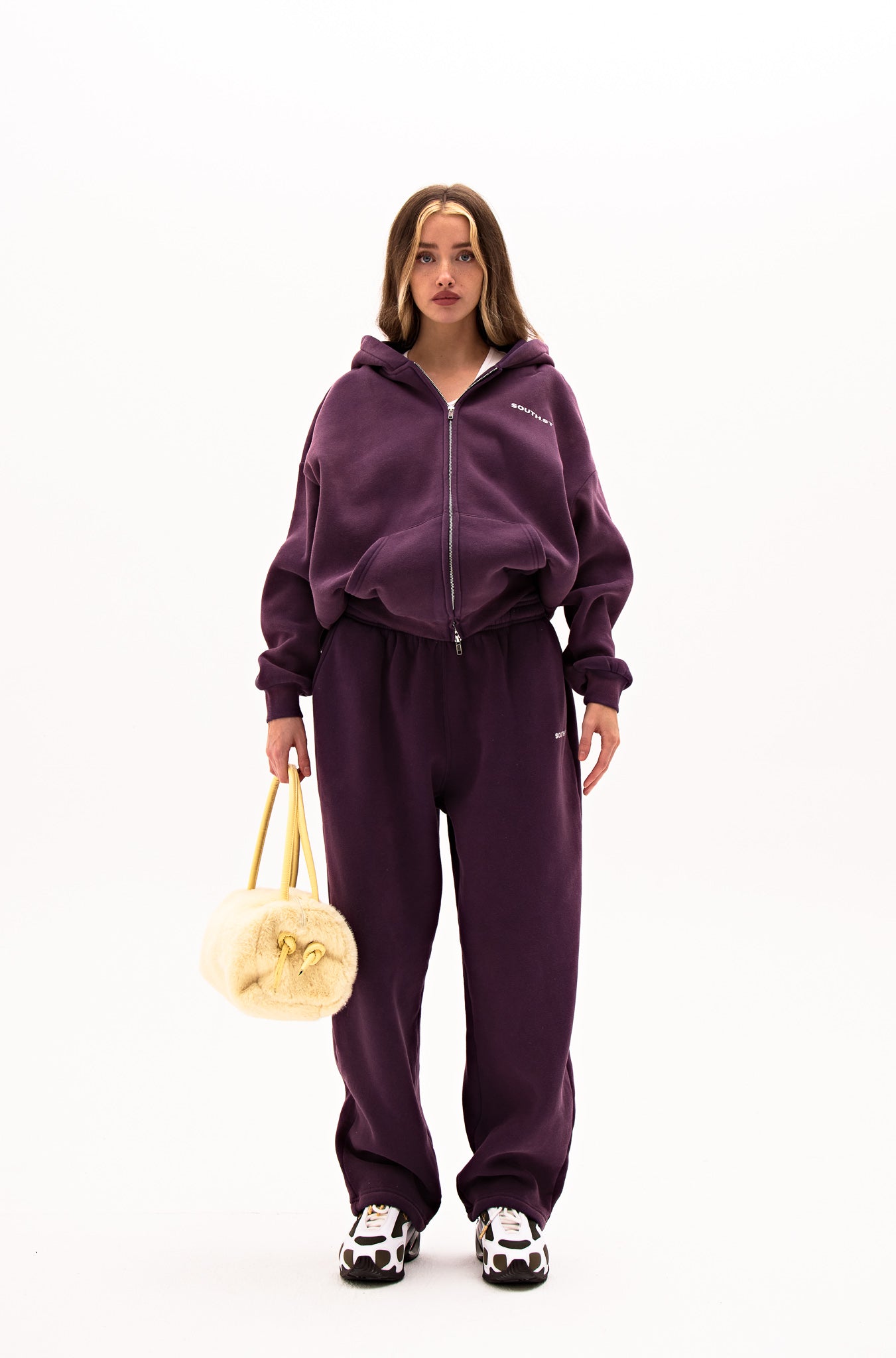 SIGNATURE HOODY - Plum