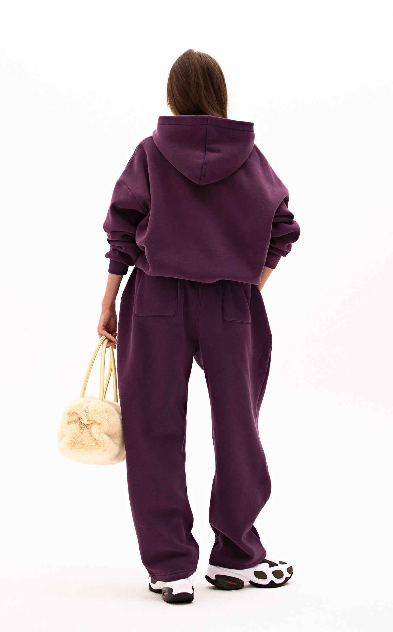 SIGNATURE HOODY - Plum