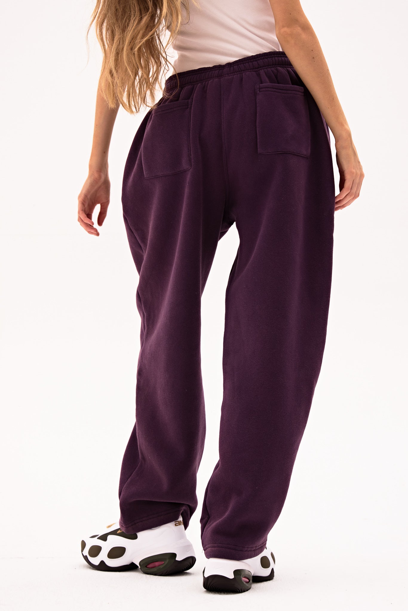 SIGNATURE SWEATPANTS - Plum