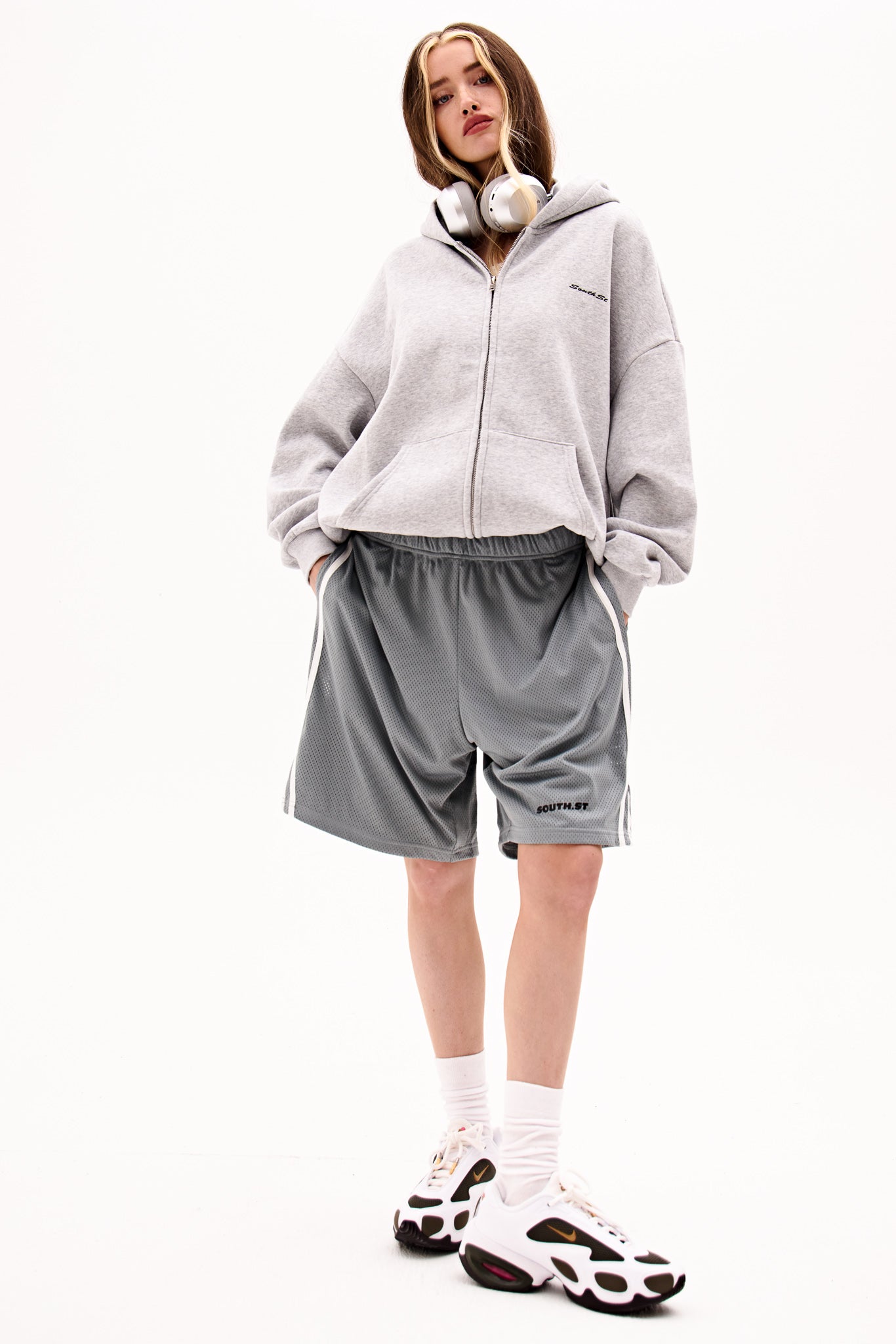 SST MESH SHORTS - Grey