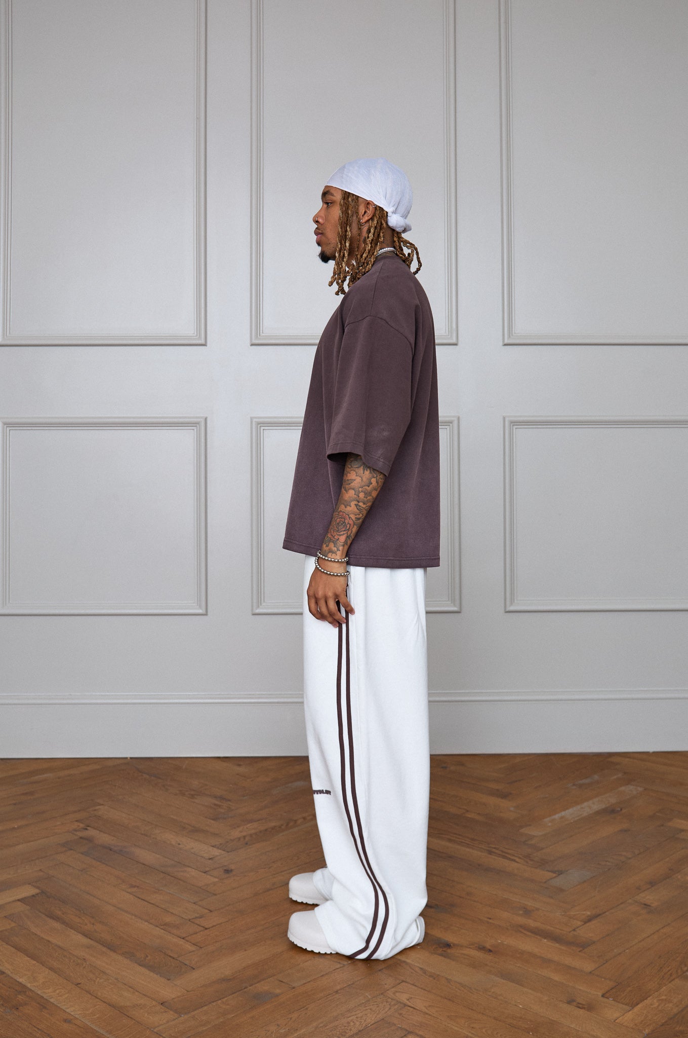 AGED TEE - Muted Purple/Brown
