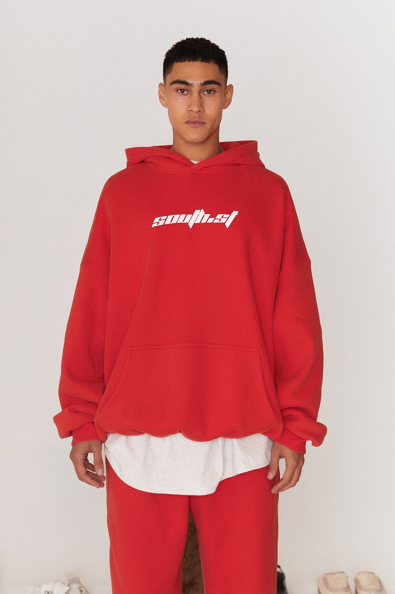 MARS HOODY - Red