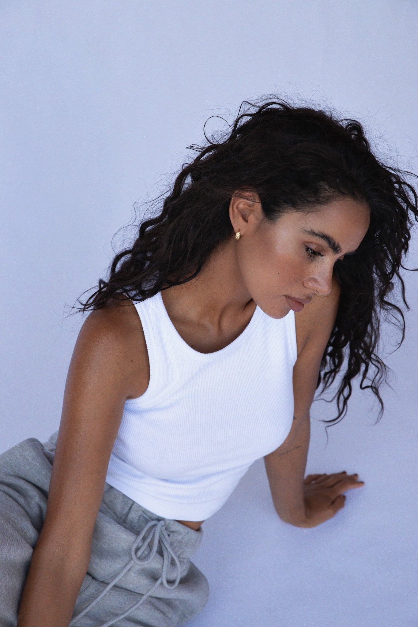 BASICS SINGLET - White
