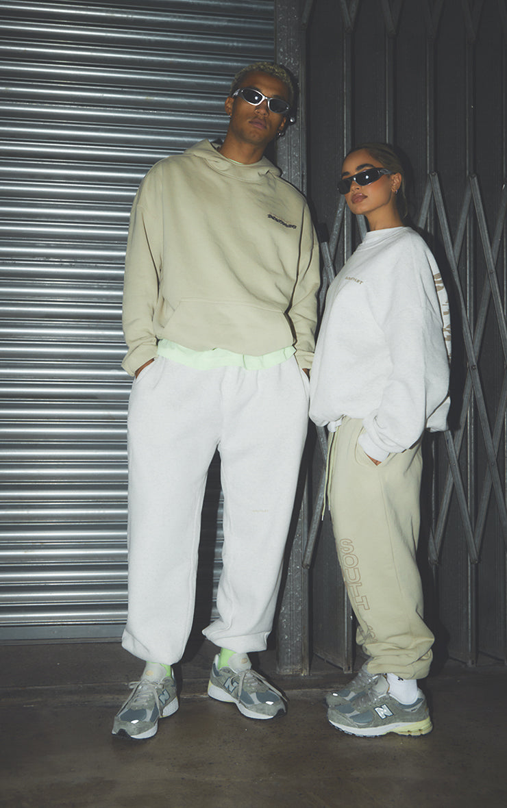 DISTORT SWEATSHIRT - Marl grey