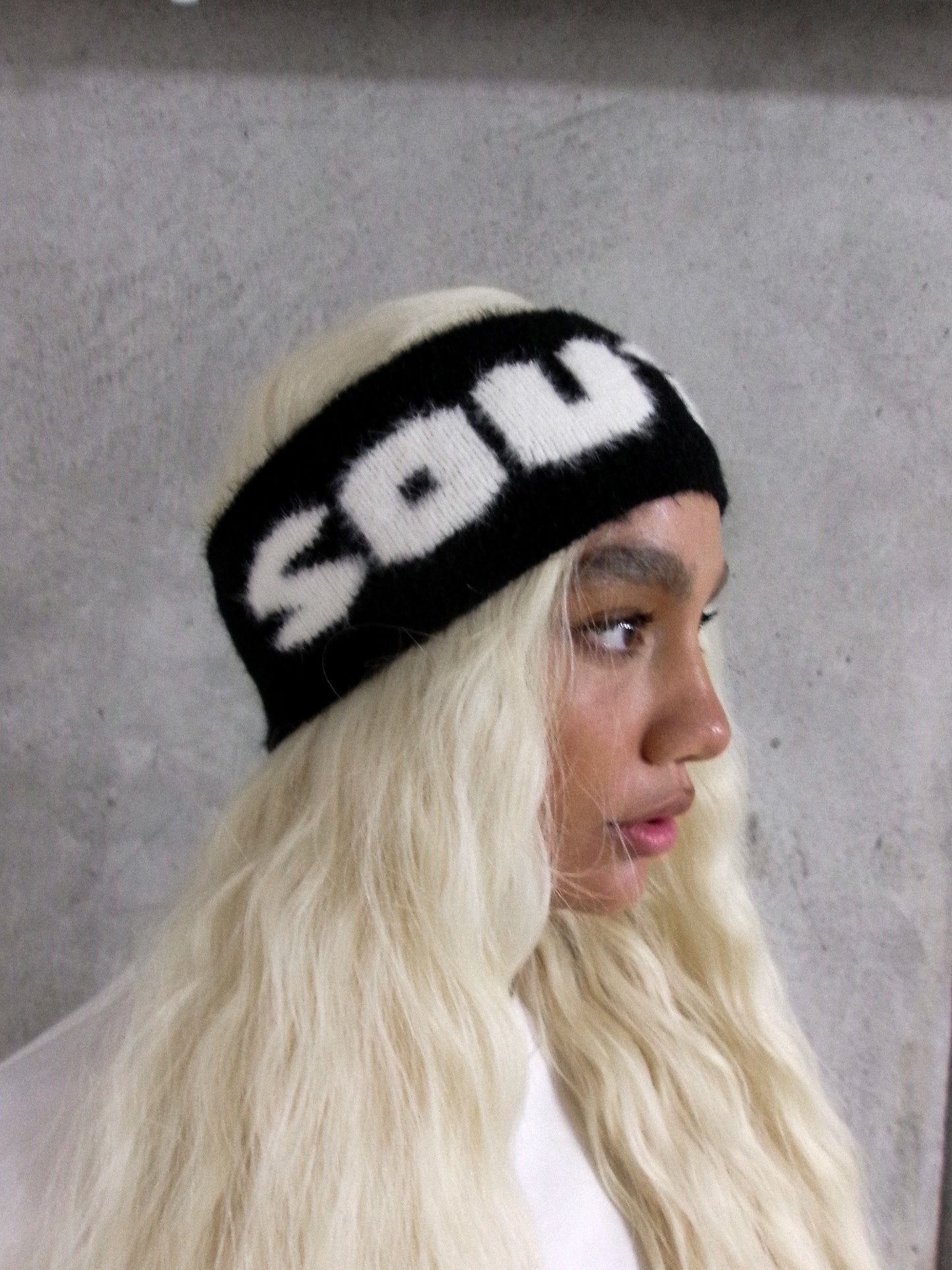 SST KNIT HEADBAND BLACK