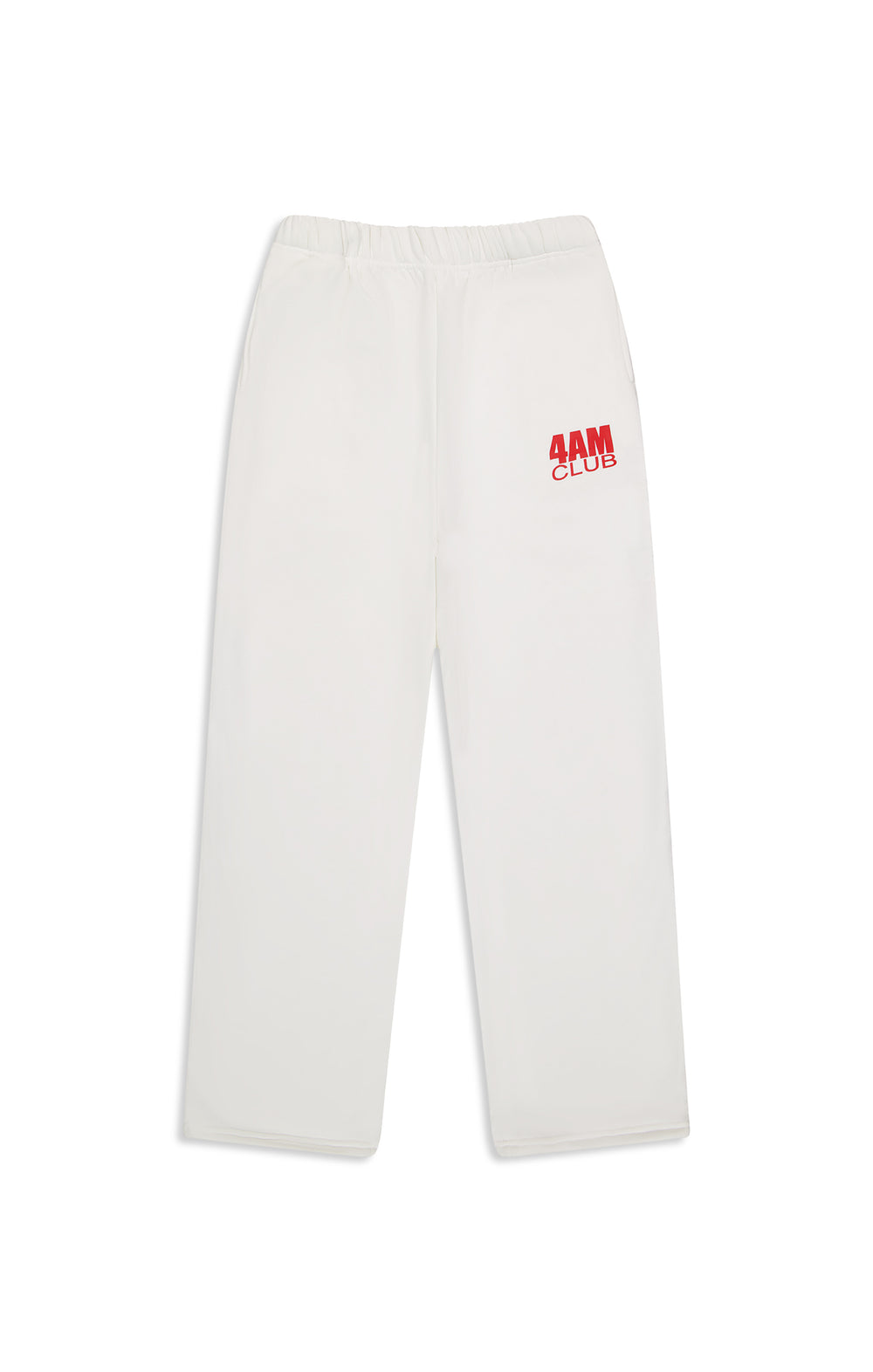 4AM STRAIGHT LEG SWEATPANTS - Off White