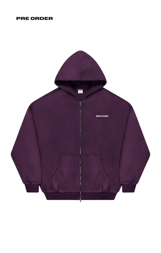 SIGNATURE HOODY - Plum