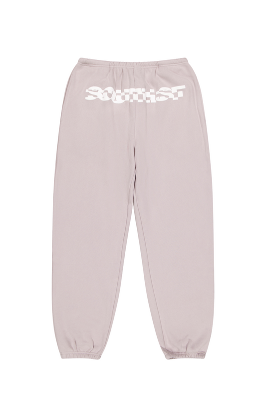 DISTORT SWEATPANTS - Lilac Grey