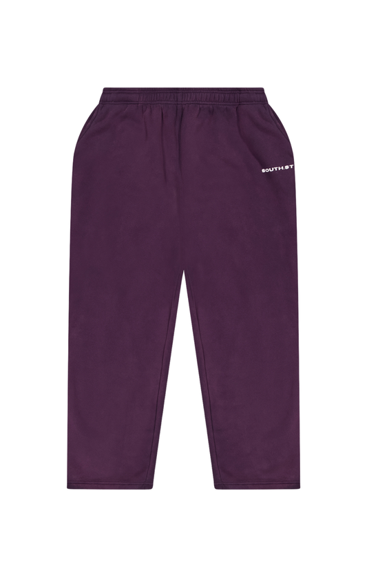 SIGNATURE SWEATPANTS - Plum