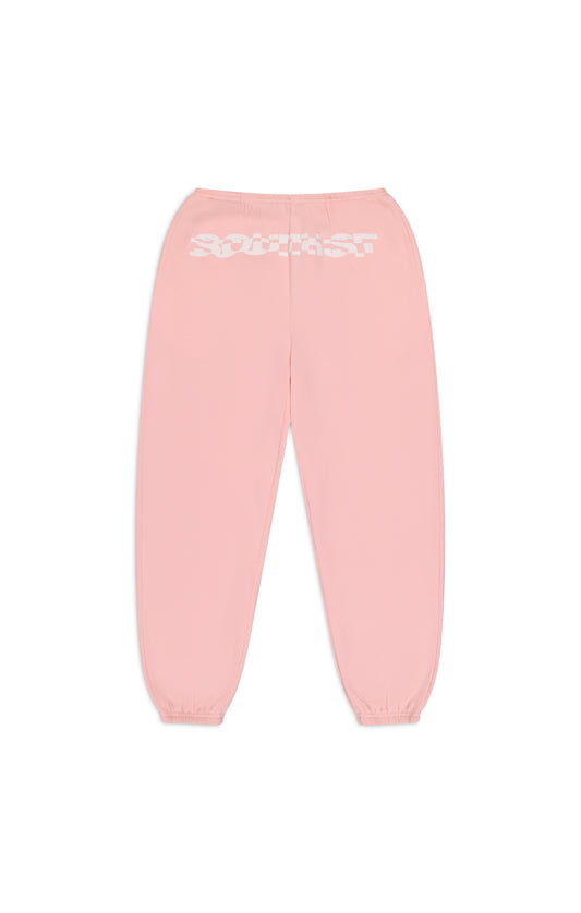 DISTORT SWEATPANTS - Pink