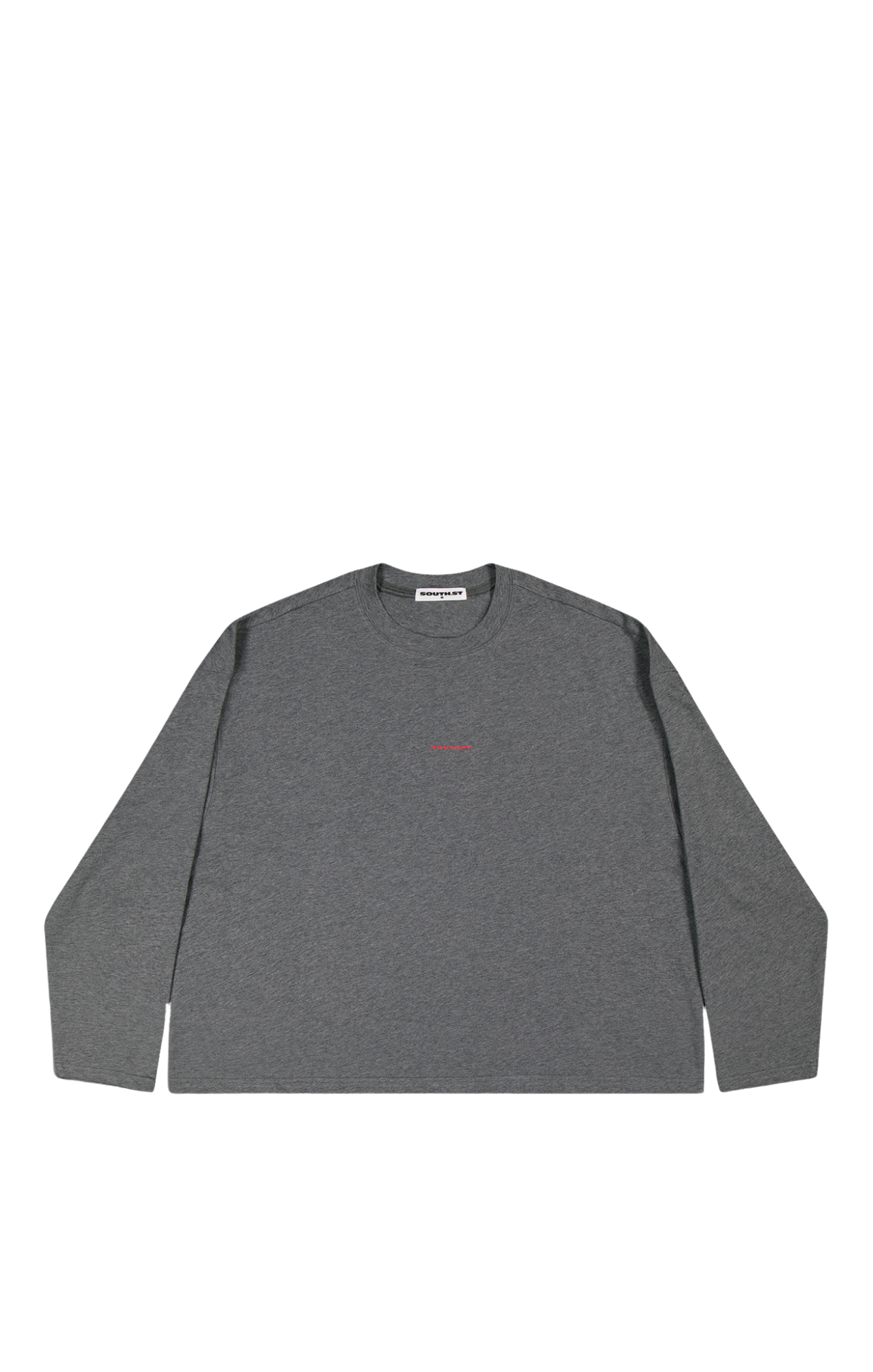 LDN LONG SLEEVE - Dark grey / Red