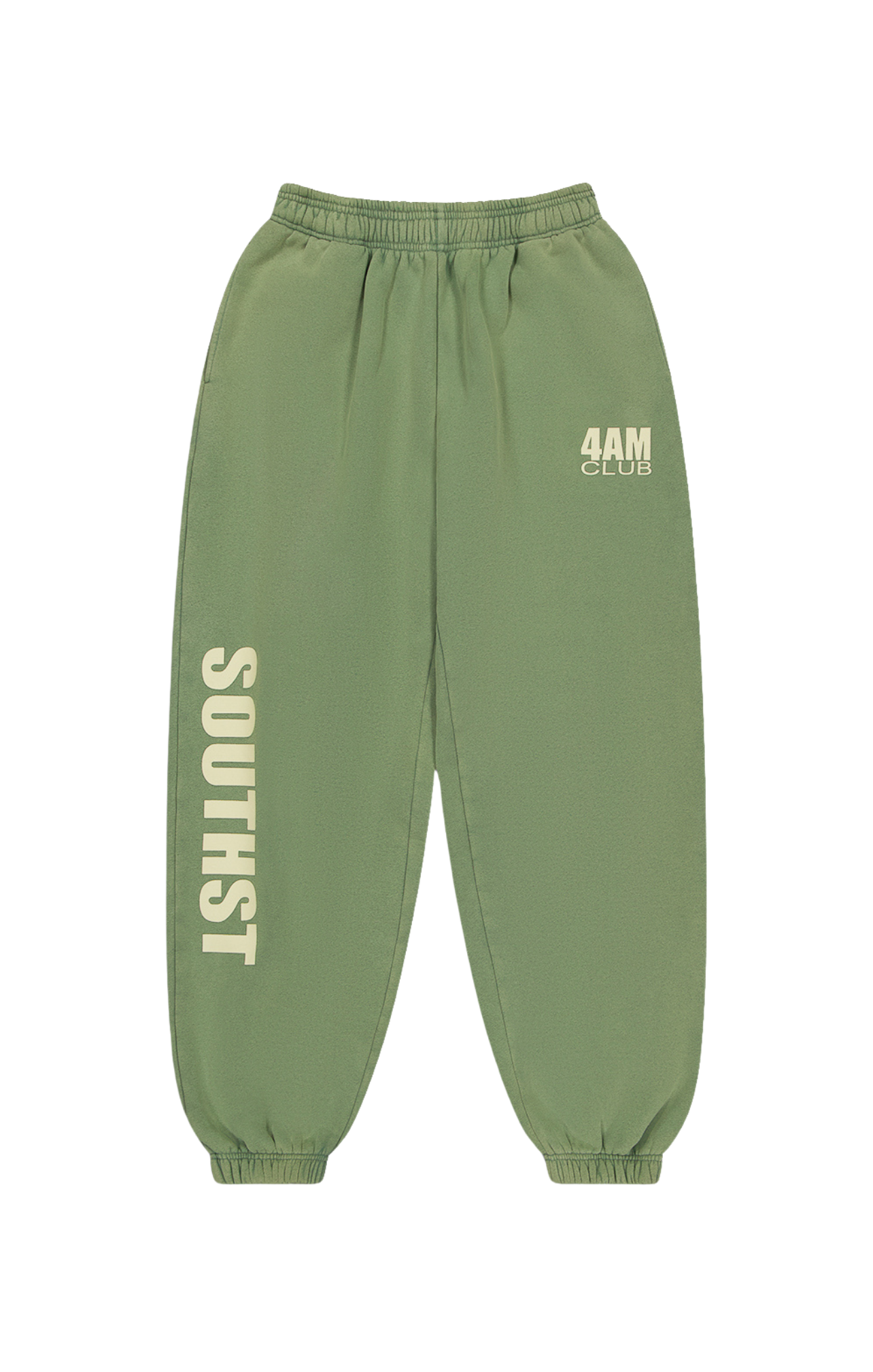 "4AM" SWEATPANTS - Washed Green