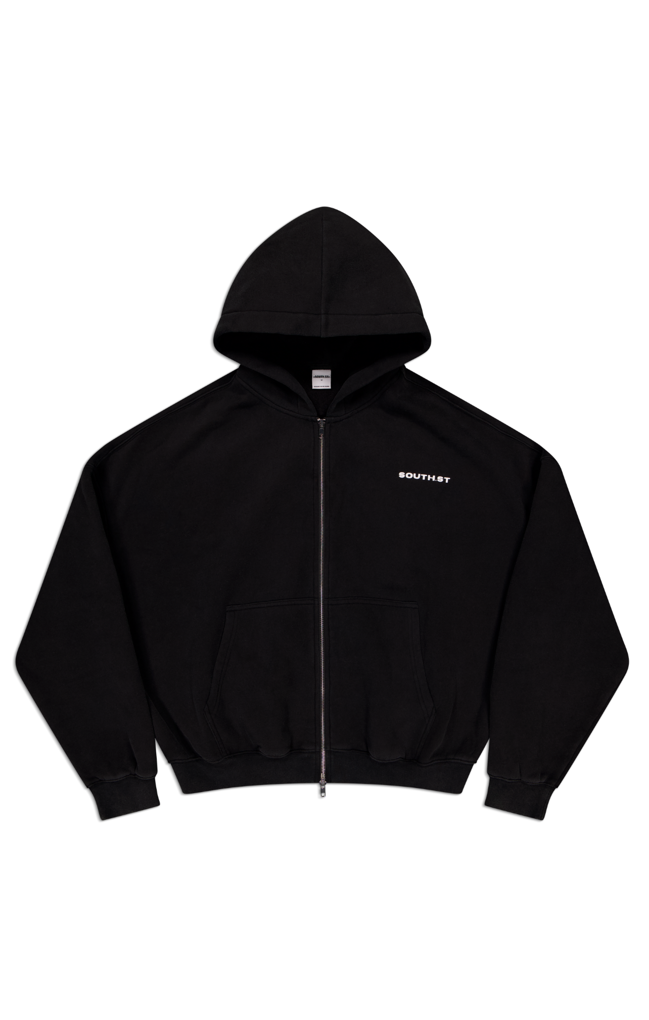 SIGNATURE HOODY - Washed Black