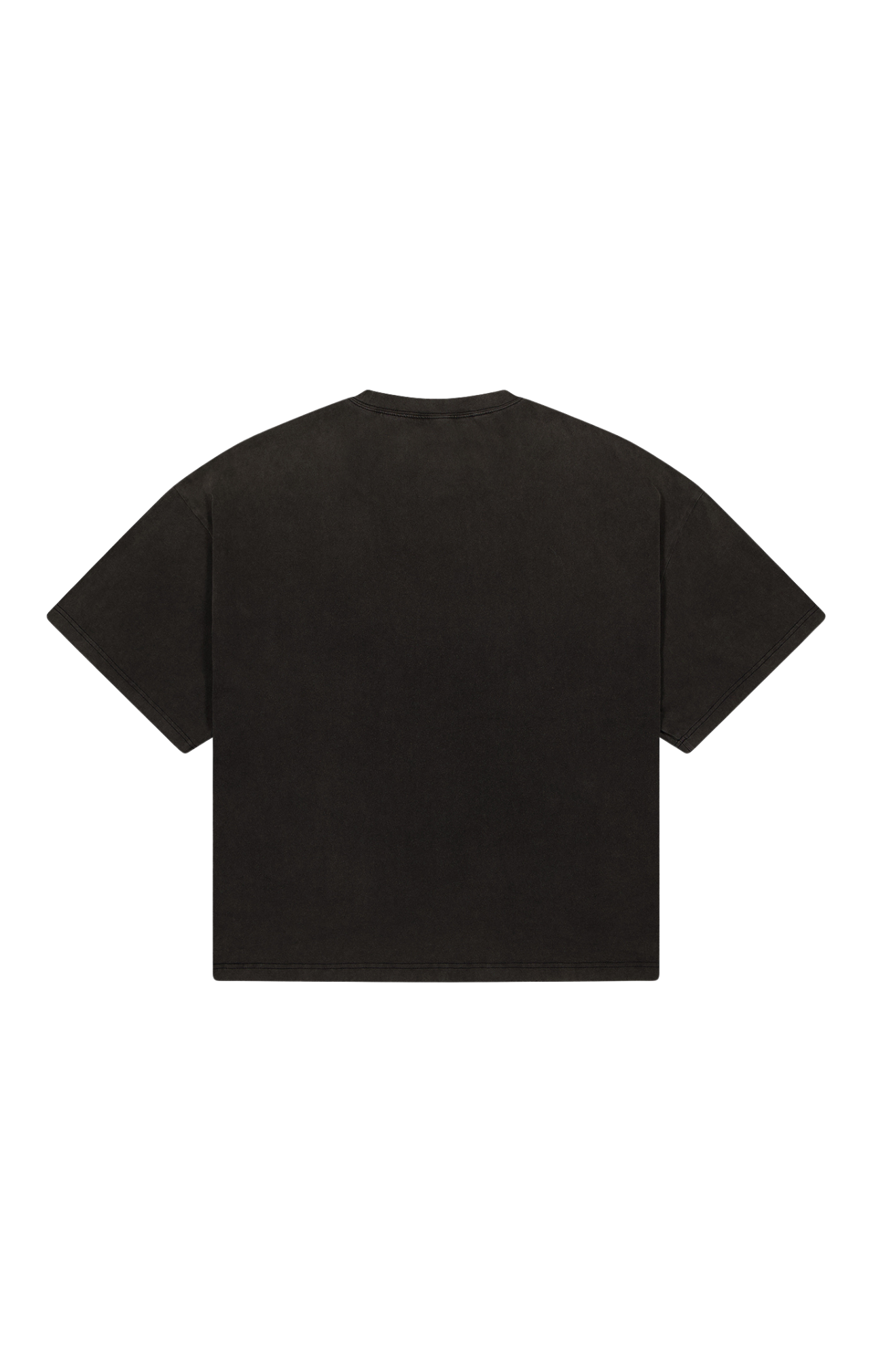 SIGNATURE TEE - Washed Black