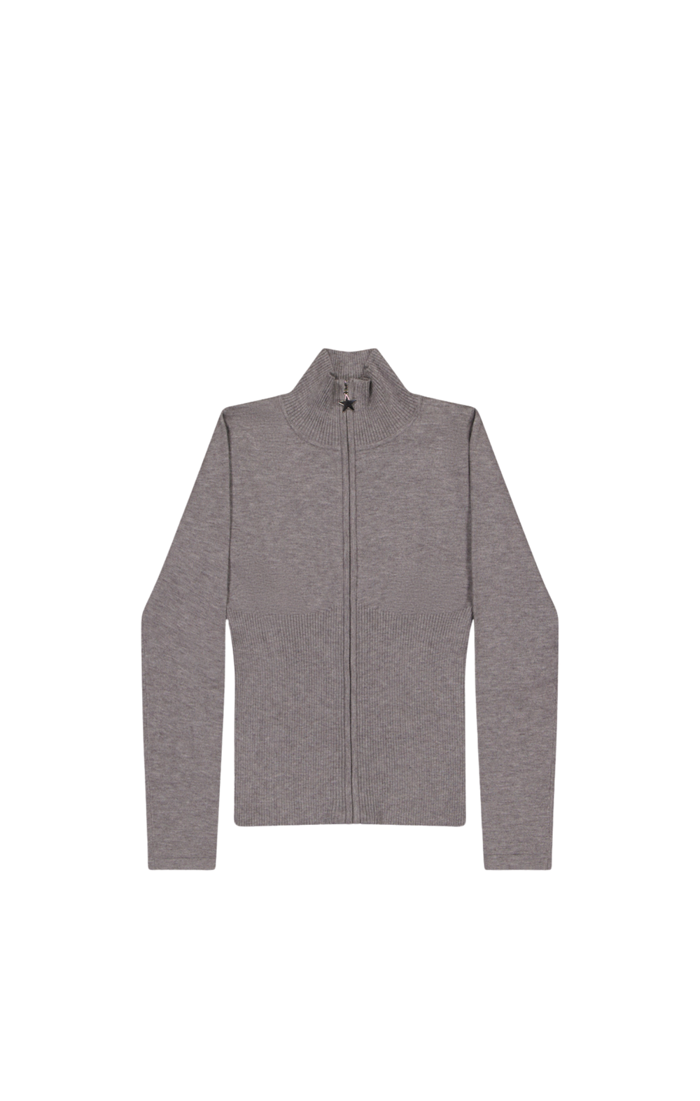 SST KNIT ZIP UP CARDIGAN