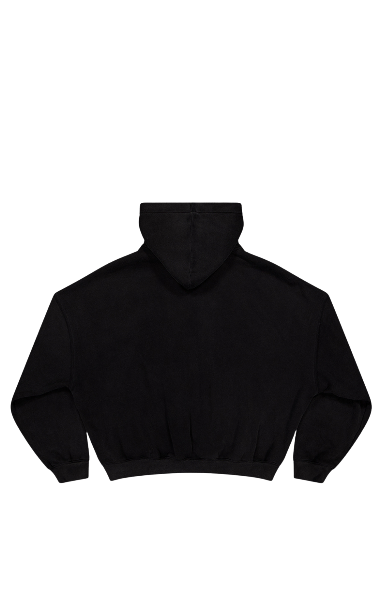 SST SCRIPT HOODY - Washed Black
