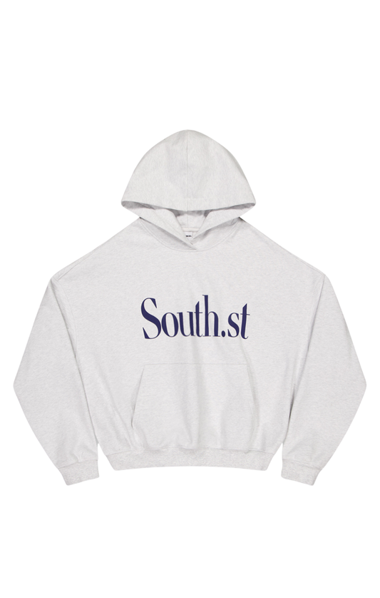 SOUTH HOODY - Marl Grey
