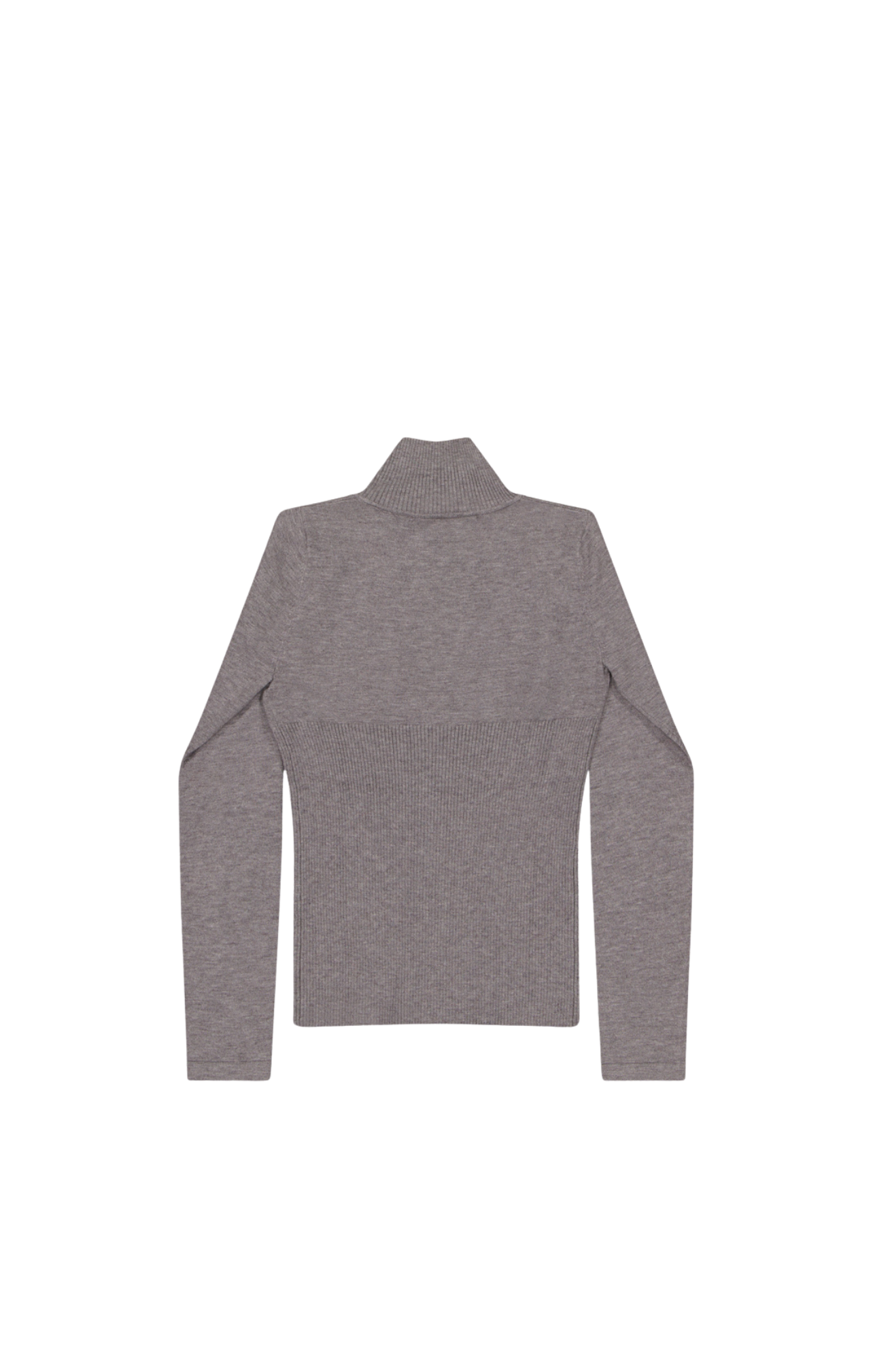 SST KNIT ZIP UP CARDIGAN