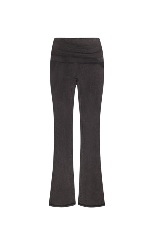 SST FOLDOVER PANTS - Washed Black