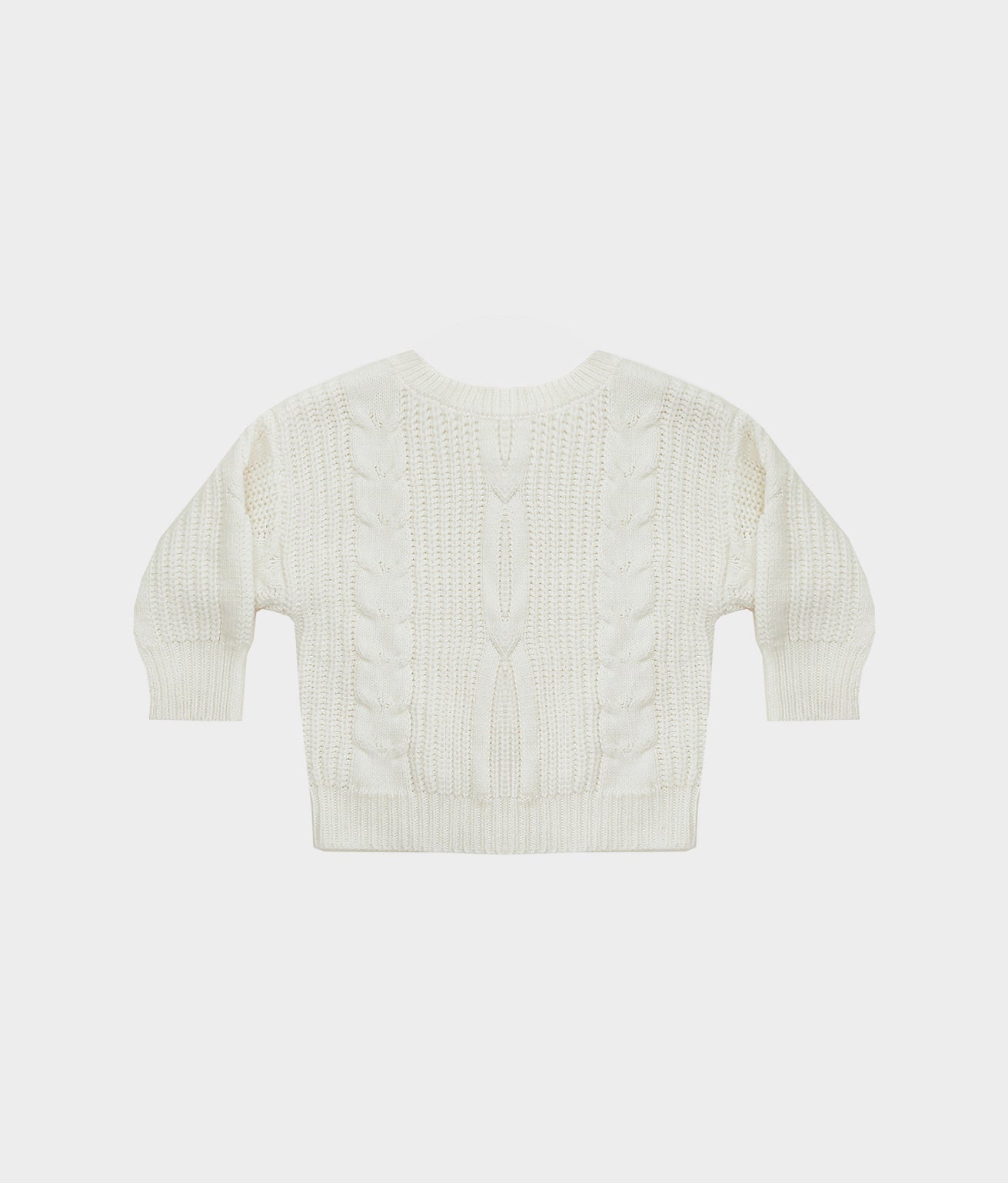 MINI FIRST CLASS KNIT - White