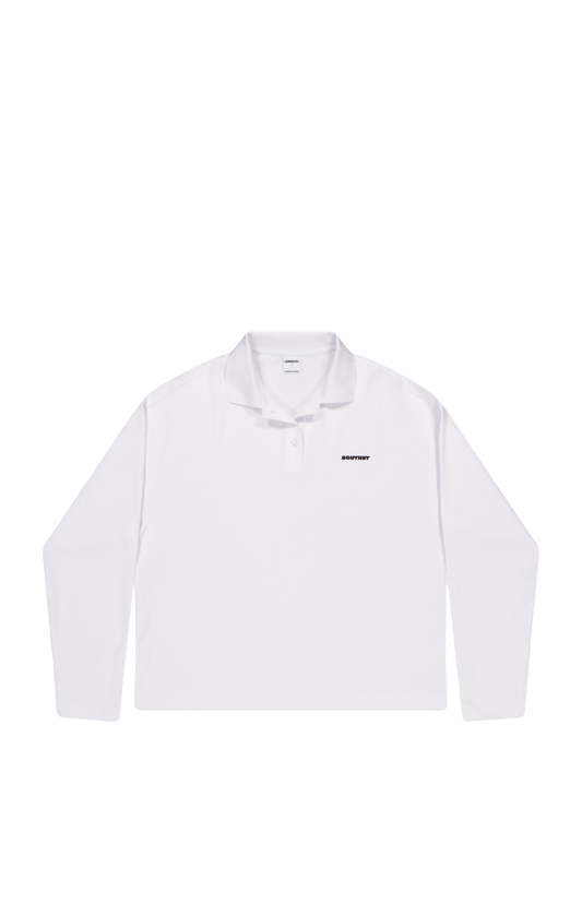 SST POLO LS - White