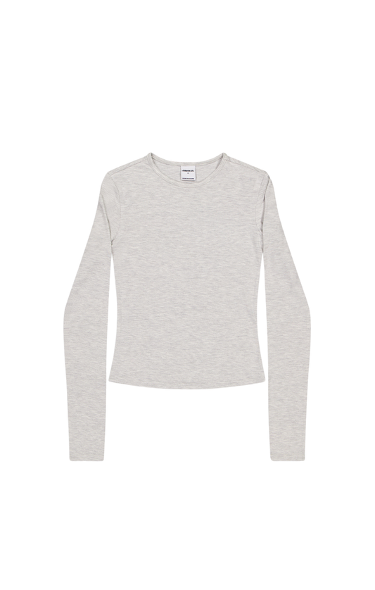 SST LONG SLEEVE TOP - Grey