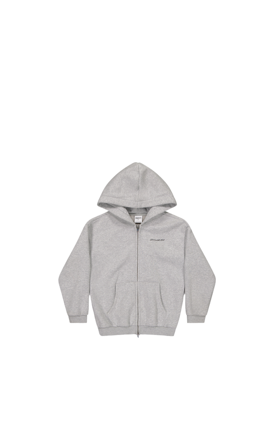 KIDS SIGNATURE HOODY - Heather Grey