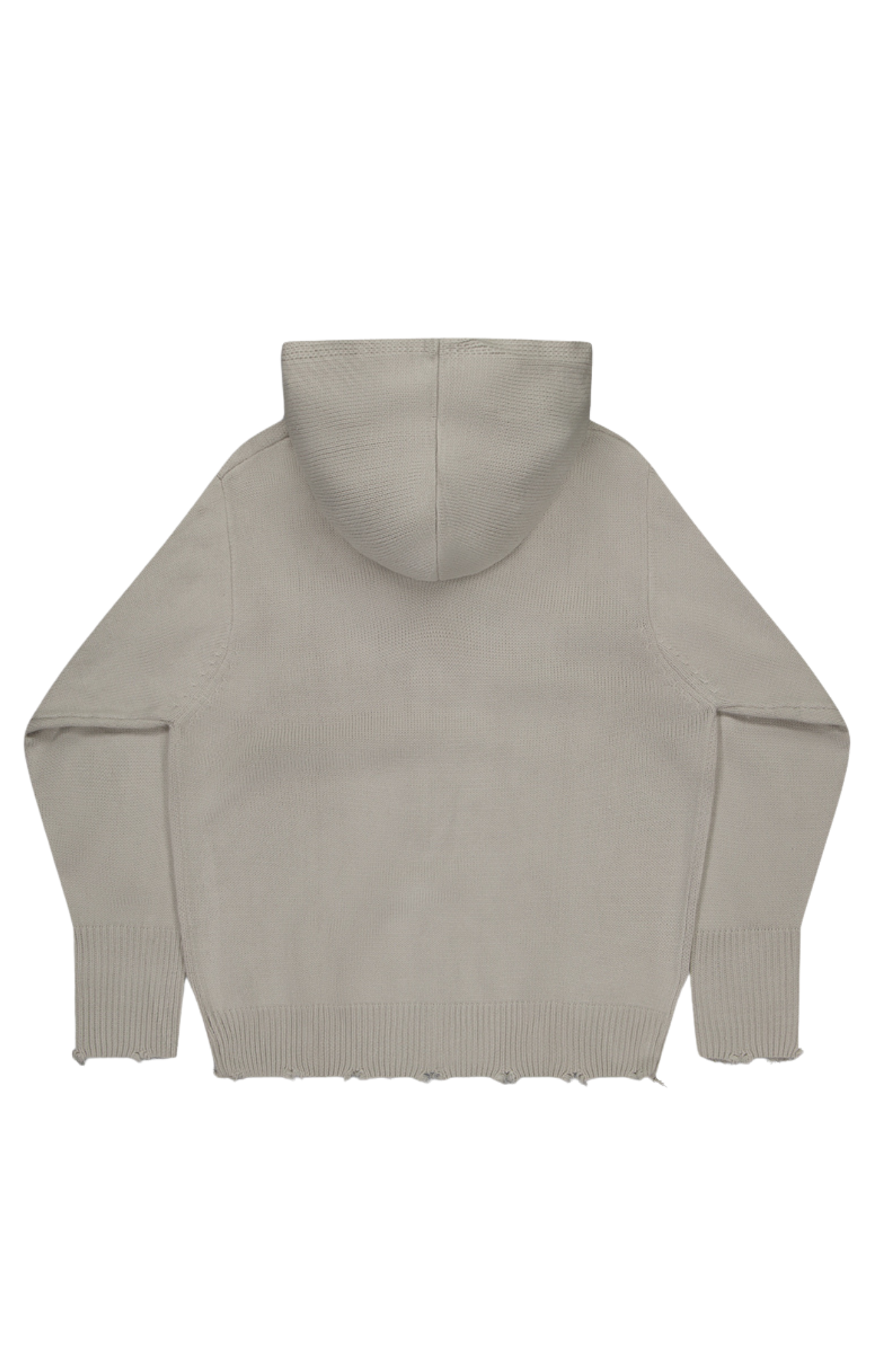 "UPLOAD" ZIP HOODY - Bone