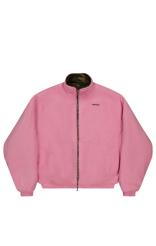 SST REVERSIBLE CAMO/ PINK FLEECE JACKET - PRE ORDER