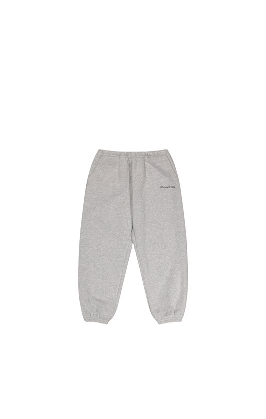 KIDS SIGNATURE SWEATPANTS - Heather Grey