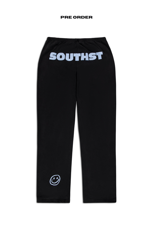 SUNDAY STRAIGHT LEG SWEATPANTS - Washed Black