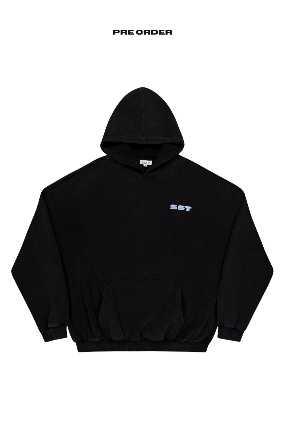 SUNDAY HOODY - Washed Black