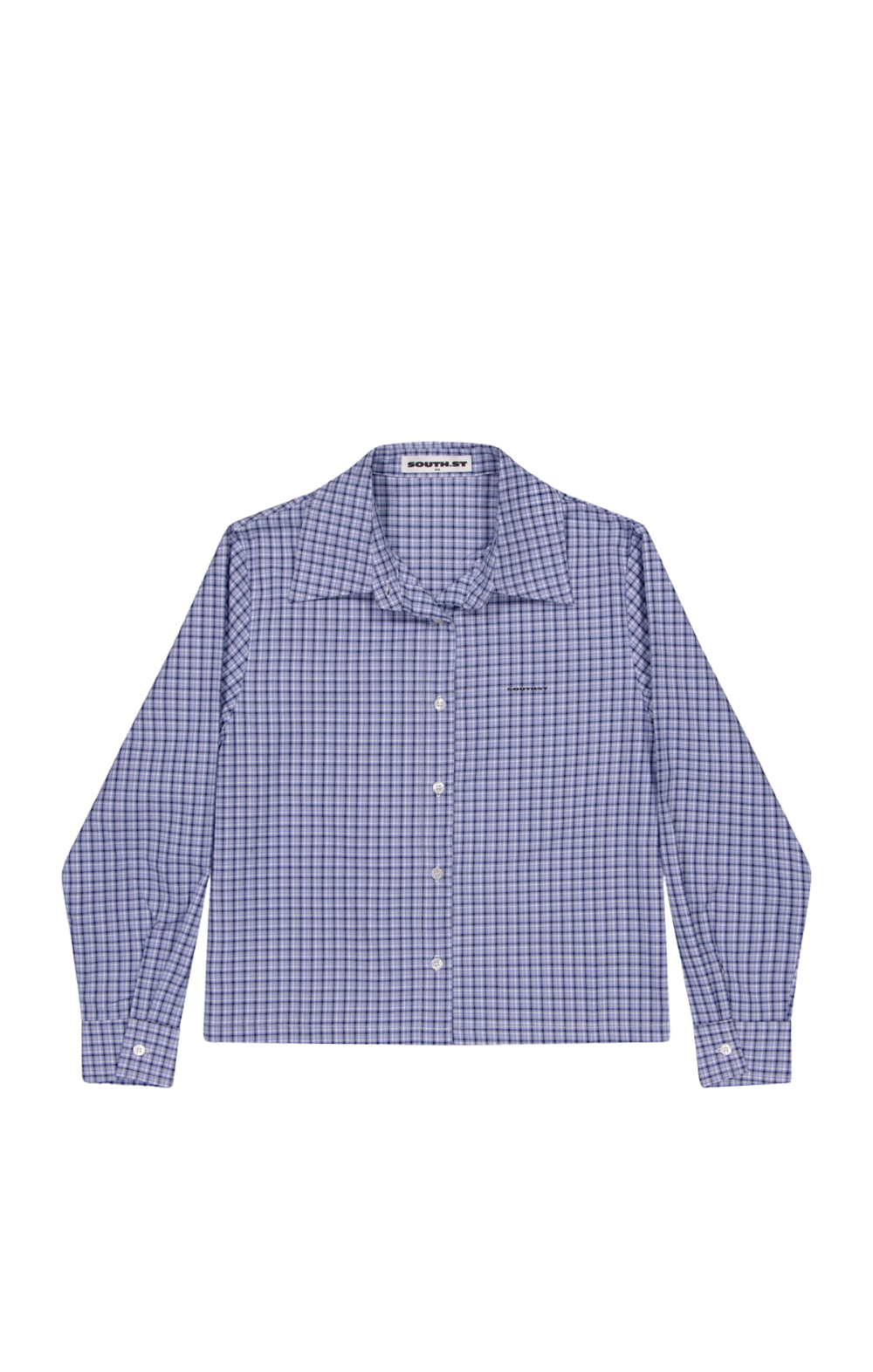 SST ROME CHECK SHIRT - Blue